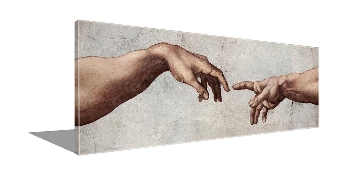 Michaelangelo's " Creation"-Printed Artwork