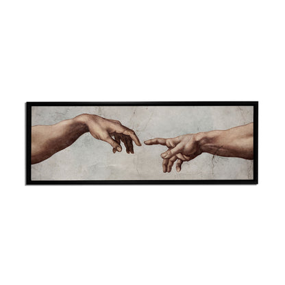 Michaelangelo's " Creation"-Printed Artwork