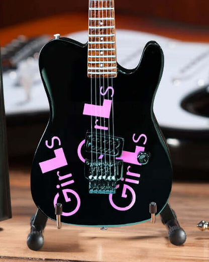 Mick Mars Signature Black  Girls, Girls, Girls Mini Guitar