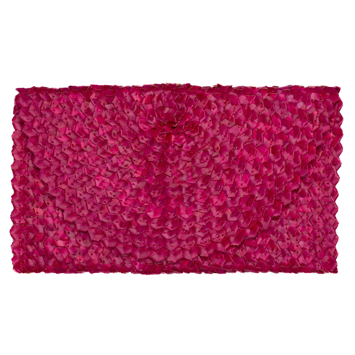 Pandan Leaf Clutch Purse - Pink
