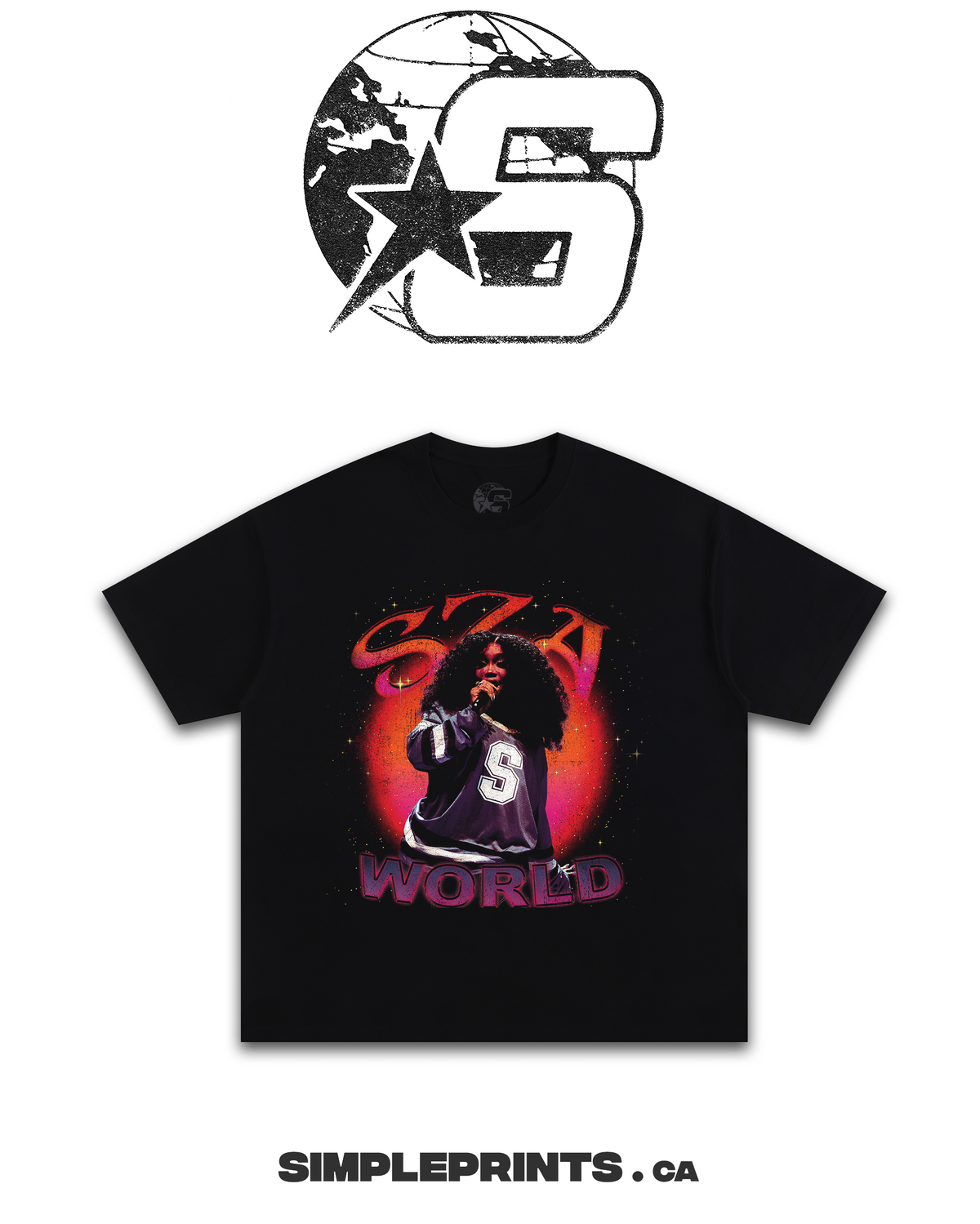 T-shirt graphique SZA