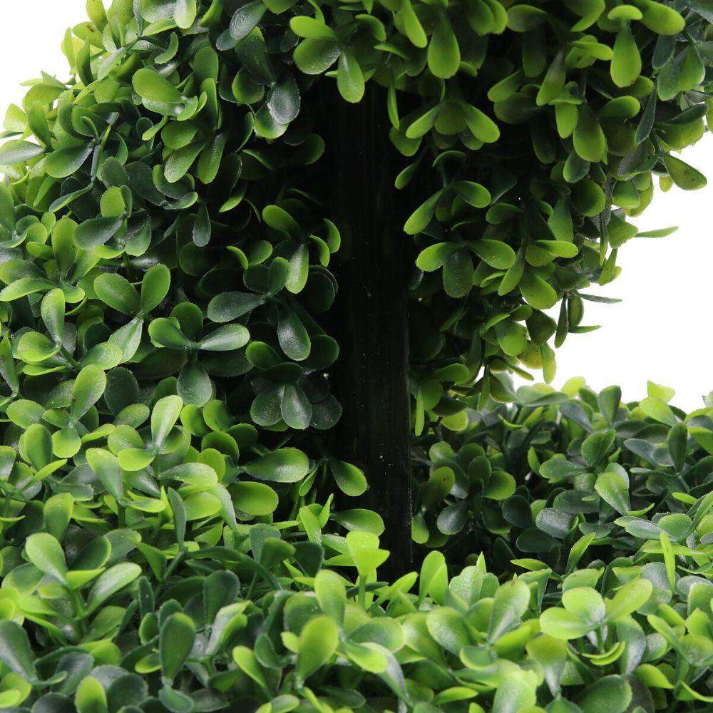 Plante artificielle topiaire de buis en spirale Norwich en pot 122 cm