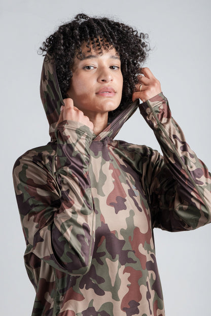 Sweat à capuche d'été rafraîchissant anti-UV UPF 50 pour femme