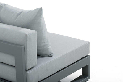 Oasis 3-Piece Aluminum Outdoor Sectional
