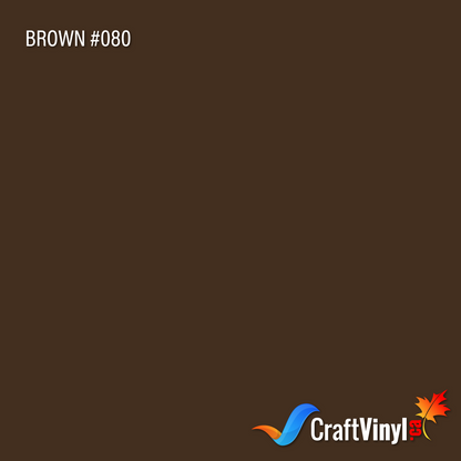 Vinyle Oracal 651 Brillant Marron #080