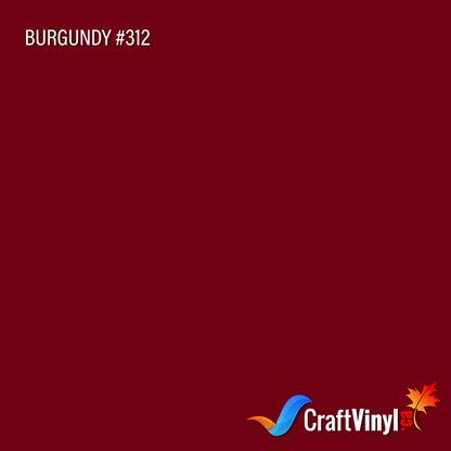 Oracal 651 Glossy Burgundy #312sheets and rolls