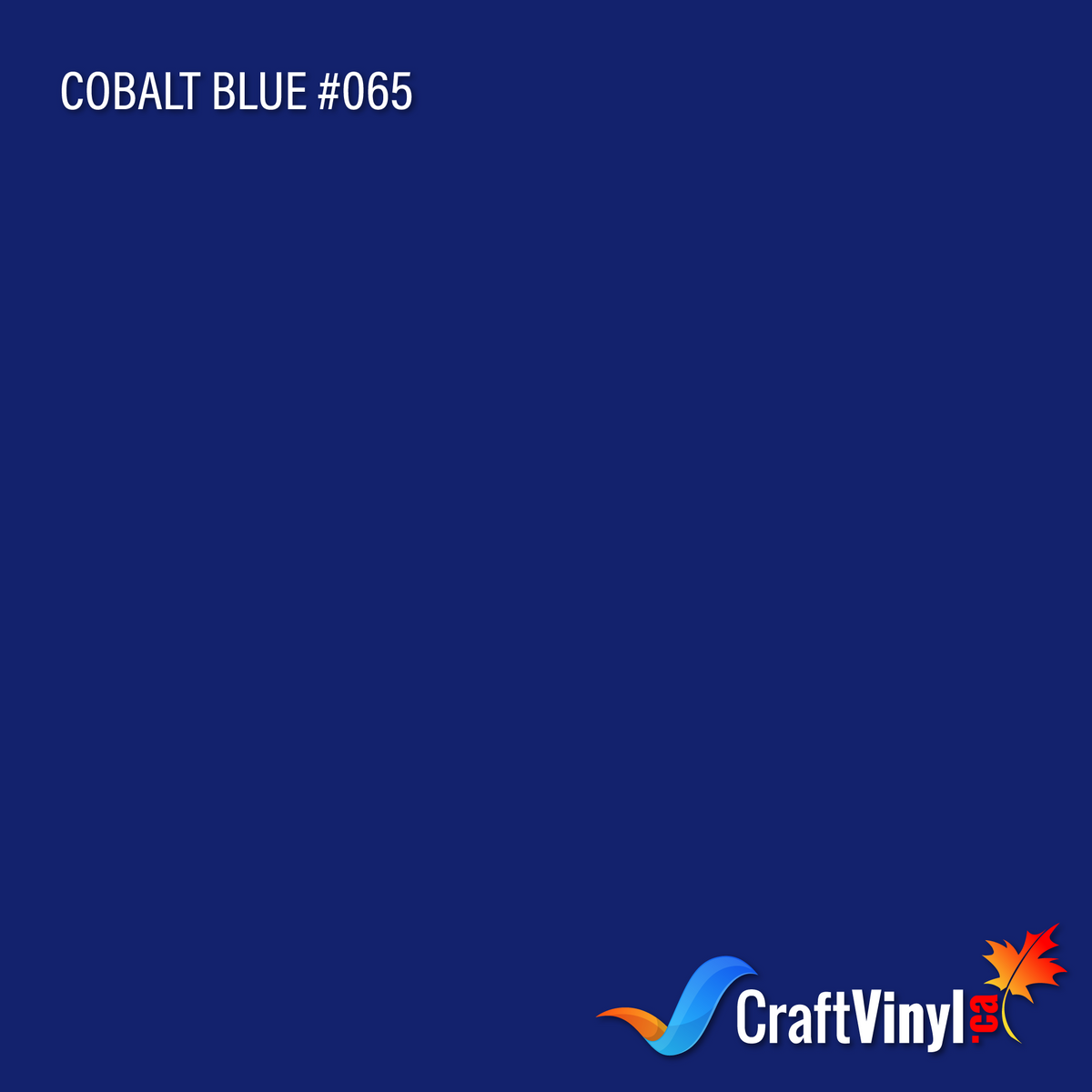 Oracal 651 Glossy Cobalt Blue Vinyl #065 sheets and rolls