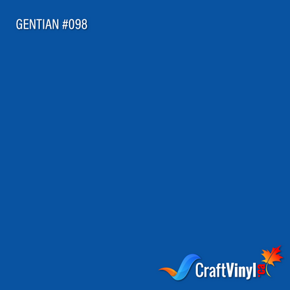 Oracal 651 Glossy Gentian Vinyl #098 sheets and rolls