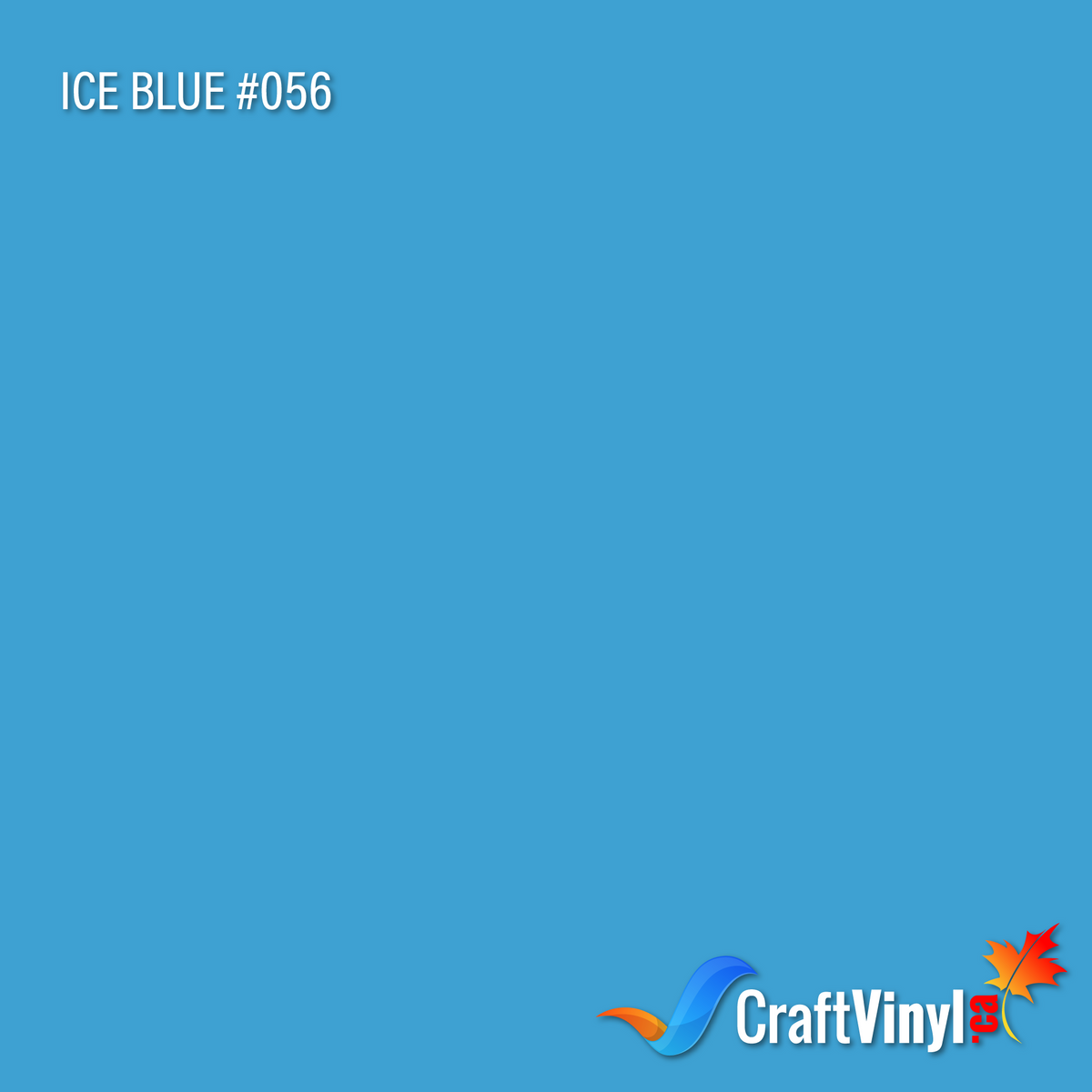 Oracal 651 Glossy Ice Blue Vinyl #056 12''x5ft