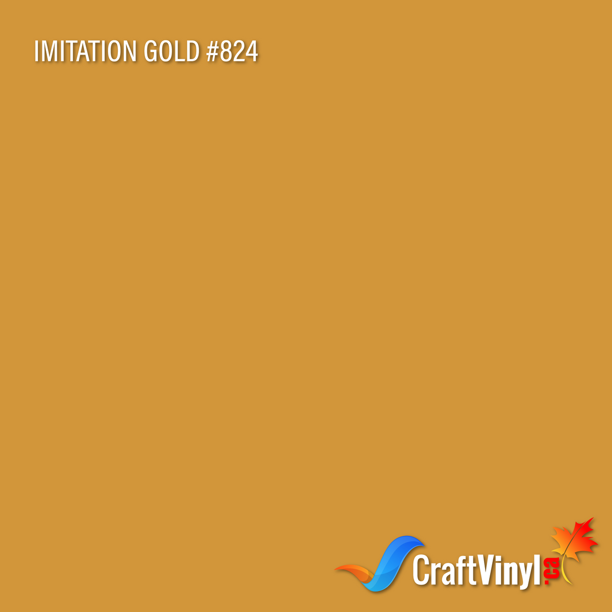 Vinyle Oracal 651 Brillant Or d'imitation #824