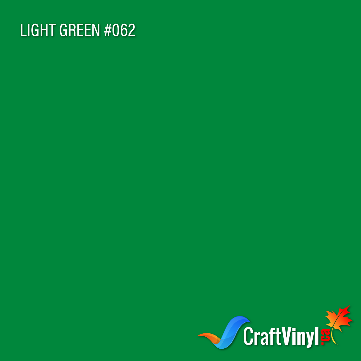 Oracal 651 Glossy Light Green Vinyl #062 12''x5ft