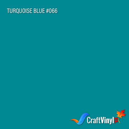 Oracal 651 Glossy Turquoise Blue #066 sheets and rolls