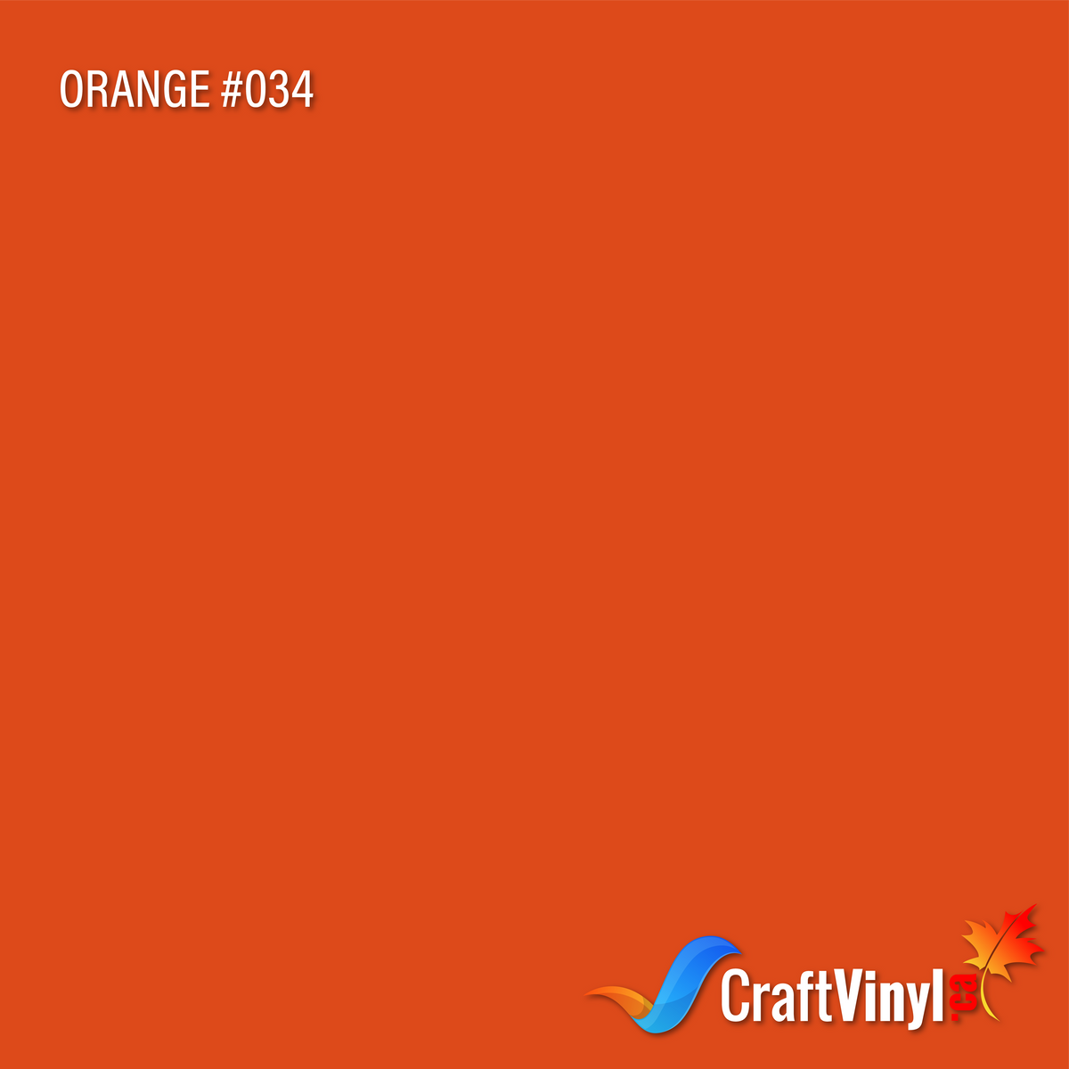 Oracal 651 Glossy Orange Red #047sheets and rolls