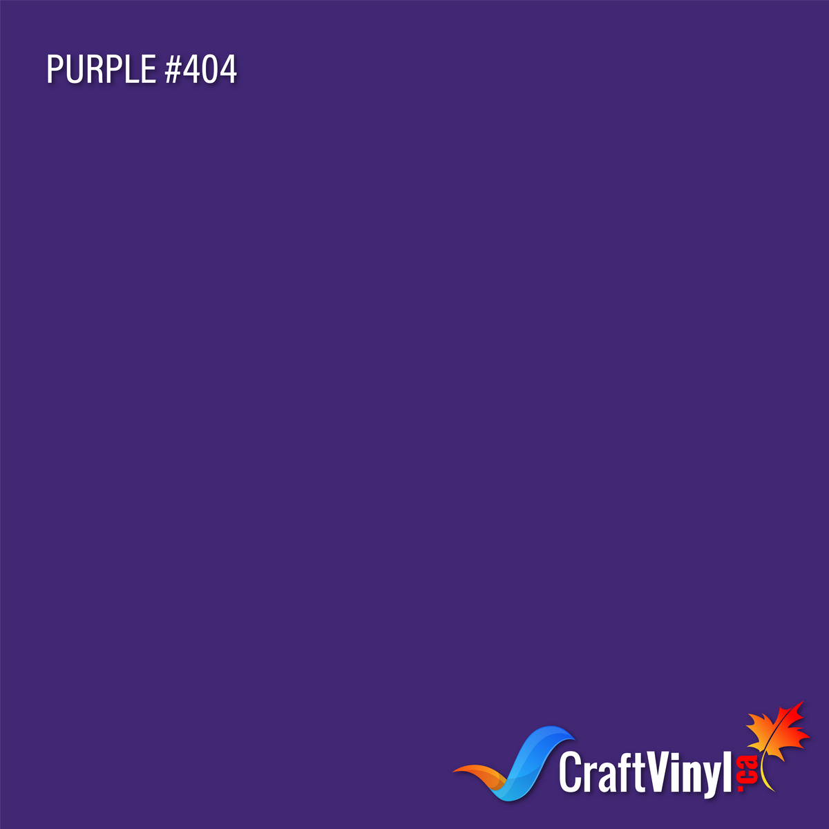 Oracal 651 Glossy Purple Vinyl #404 12'' x 5ft