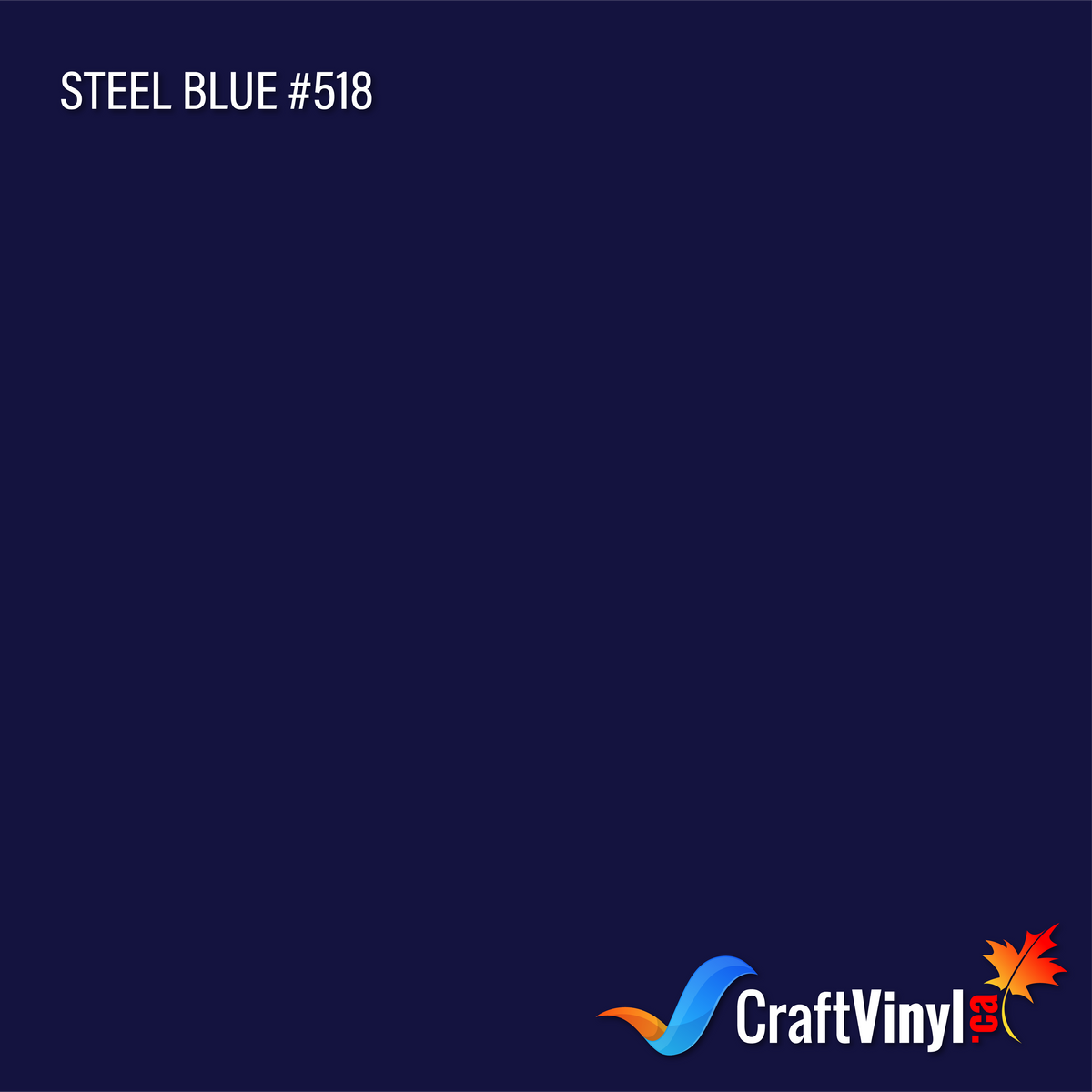 Oracal 651 Bleu Acier Brillant #518
