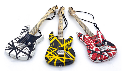 Décoration de Noël Guitare EVH Bumblebee - 15 cm