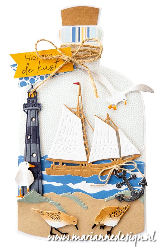 Matrice de coupe Marianne Design Creatables - Bateau de Tiny