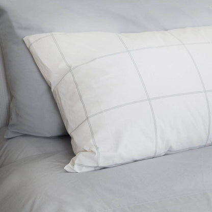 Lot de taies d'oreiller essentielles en percale de coton biologique