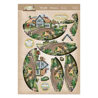 Set de Découpage Deco-Large Perfect Days - Une Idylle Rurale