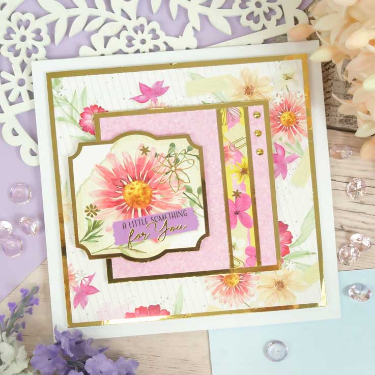Inserts et papiers Fleurs pressées