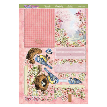 Pop-Up Stepper Card - Tweet Wishes