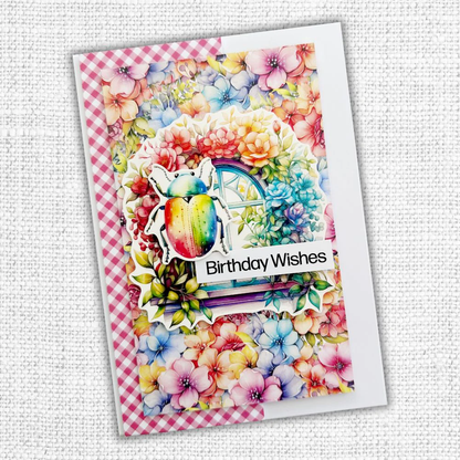 Papiers collection Rainbow Garden Patterns 6x6 31554