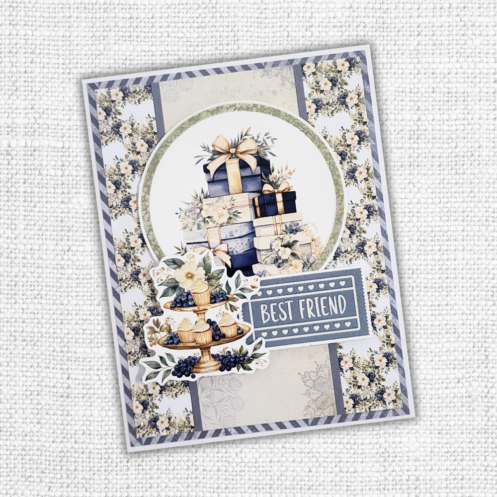 Wedding Blooms 1.0 6x8" Die Cuts & Sentiments 32025