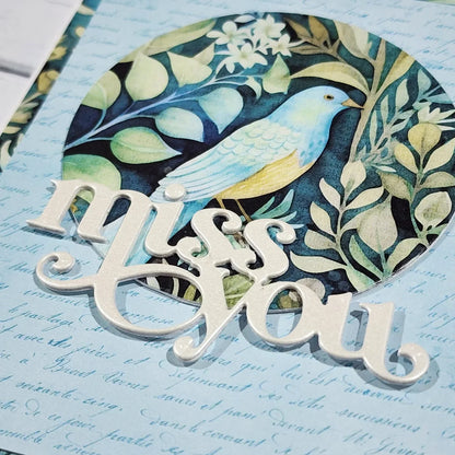 Miss You Metal Cutting Die 33858