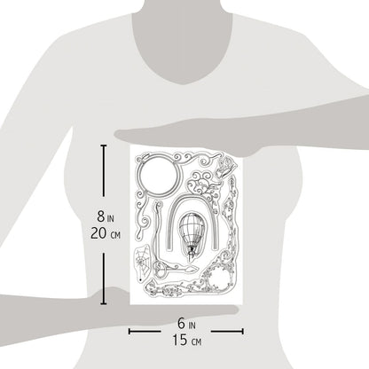 Ciao Bella Clear Stamp Set 6"x8" Fables d'Ésope Cadres