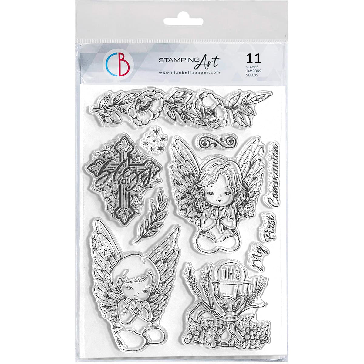 Clear Stamp Set 6x8" Holy Day