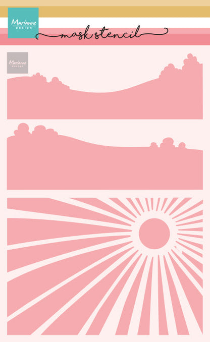 Pochoir Marianne Design - Scène de pique-nique