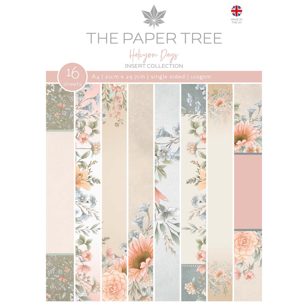 The Paper Tree Halcyon Days Collection d'encarts A4