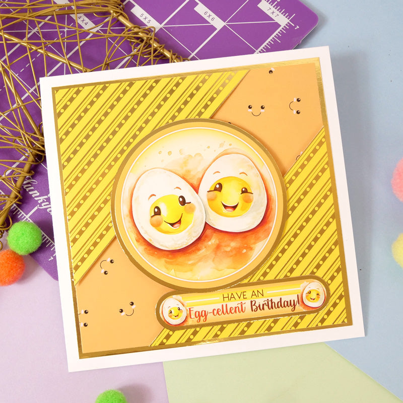 Cardstock à effet de déjouage intégral, plein de jeux de mots