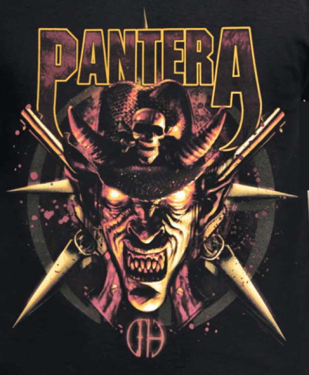 Pantera - Horned Cowboy T-Shirt (Black)
