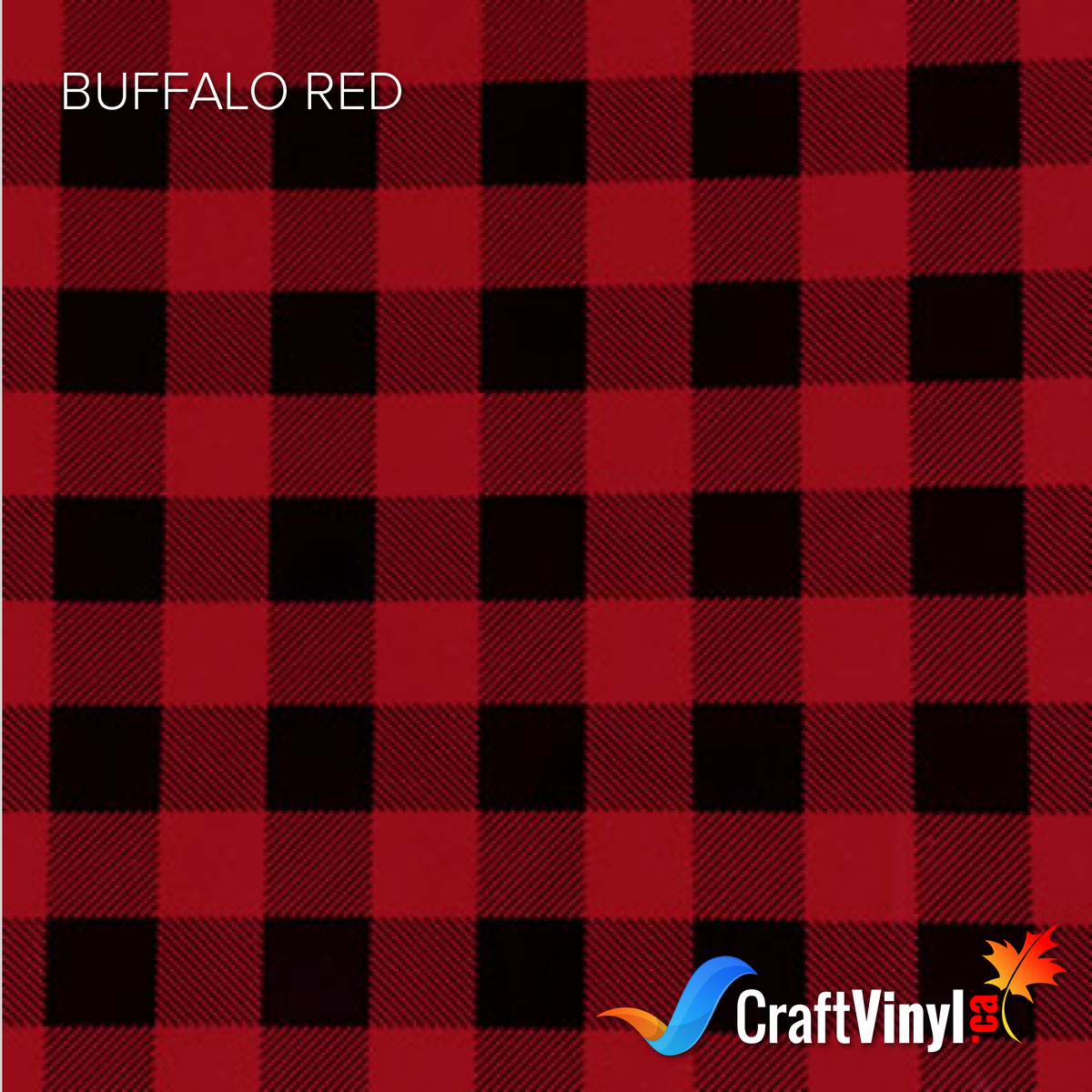 Craft HTV  Buffalo Red