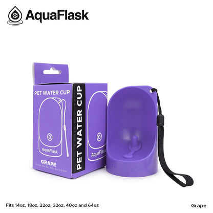 AquaFlask Gourde pour animaux de compagnie