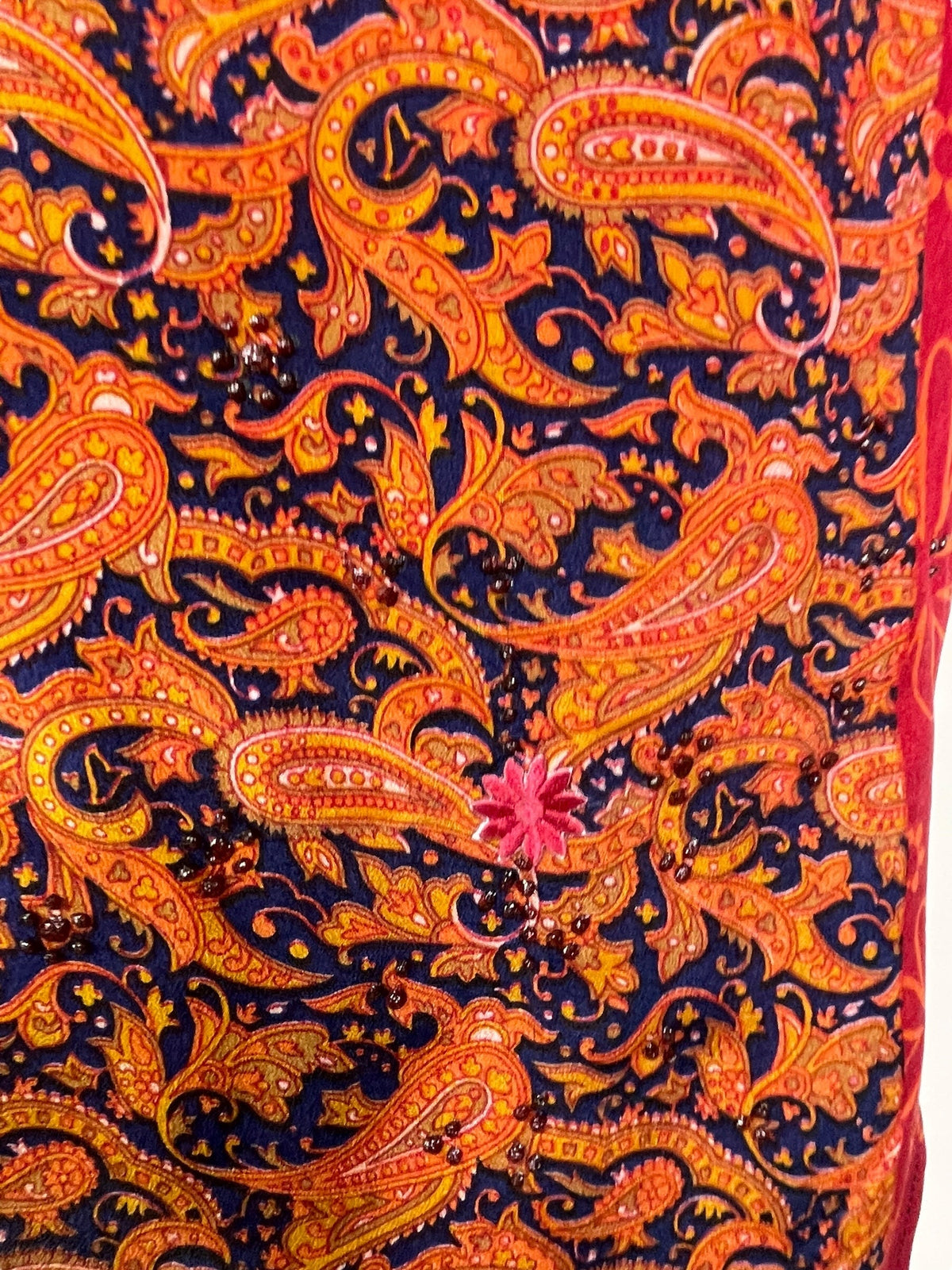 PRC7695 Avatar Pure Silk Short Kaftan Tunic with Slits