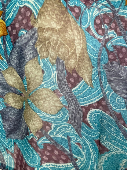 PRG5504 Blouse fluide Sheer Avatar 100 % soie