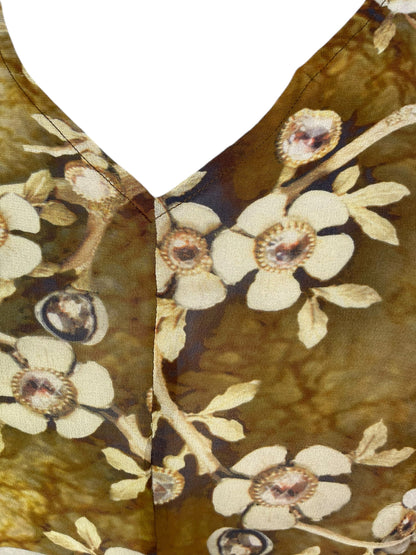 PRG7060 Sheer Avatar Pure Silk Waterfall Top