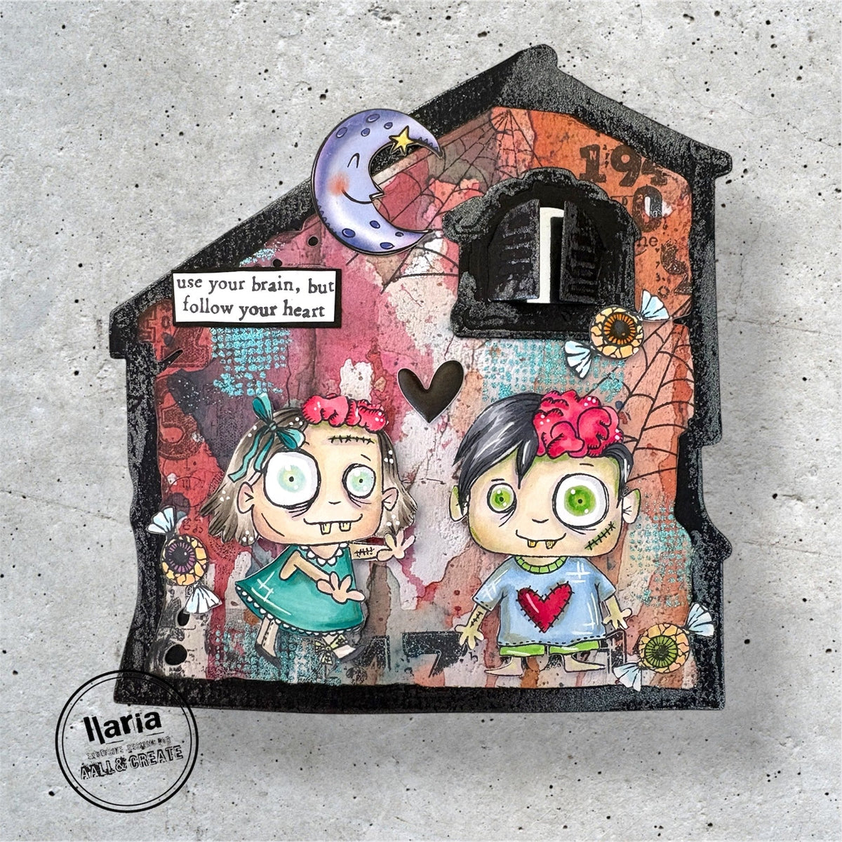 AALL and Create - Set de tampons A7 - Intello et Mignon