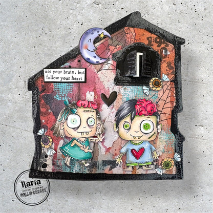 AALL and Create - Set de tampons A7 - Intello et Mignon