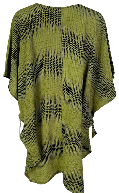 PRC6863 Avatar Pure Silk Waterfall Top