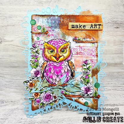 AALL and Create - Set de tampons A6 - Pétales d'ailes nocturnes