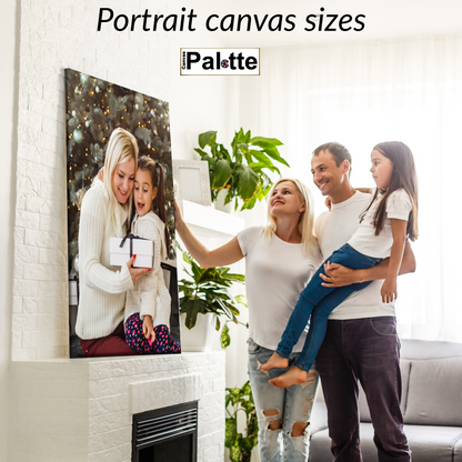 Toile photo portrait
