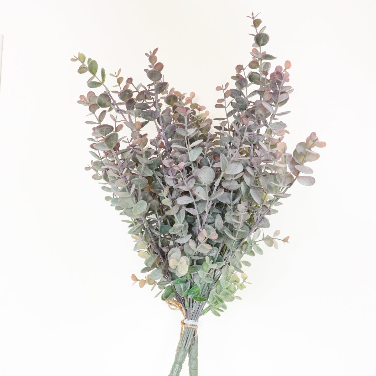 Bouquet d'eucalyptus artificiel Merida violet et vert 31,75 cm x 30,5 cm (Lot de 2)