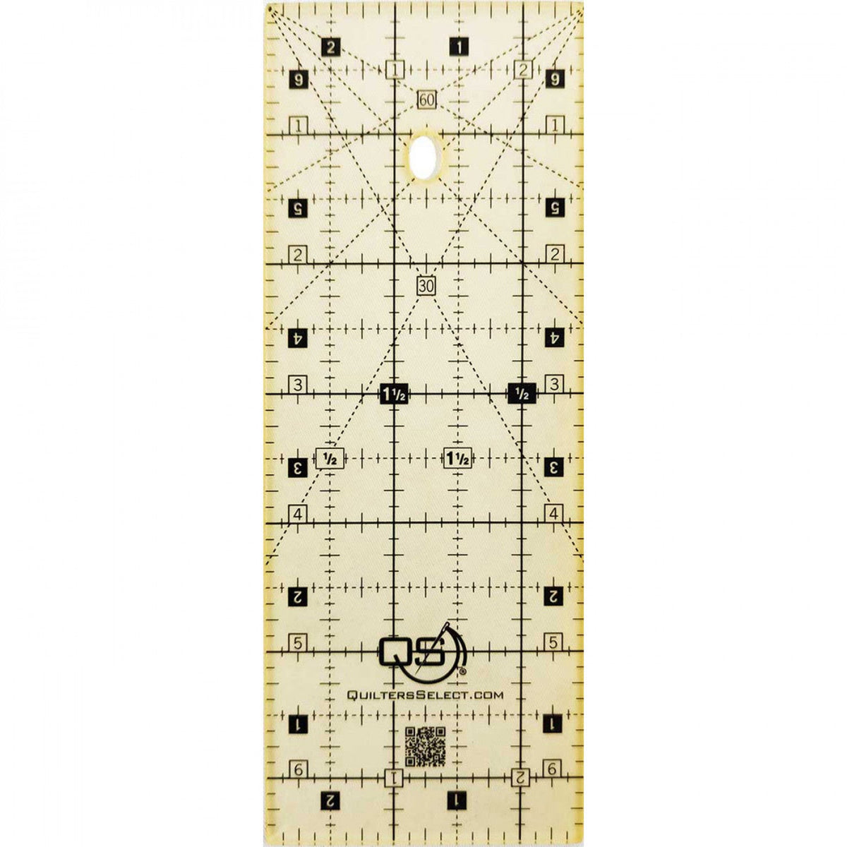 Règle de courtepointe Quilter's Select - 2,5" x 6,5"
