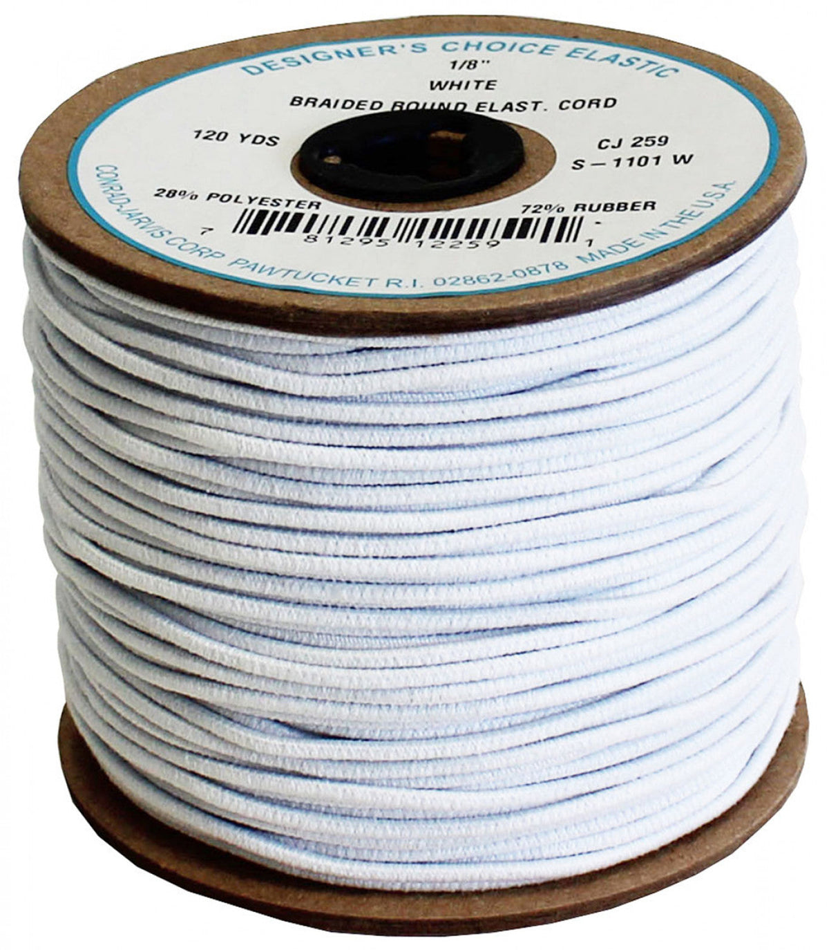 Round Cord Elastic 1/8"