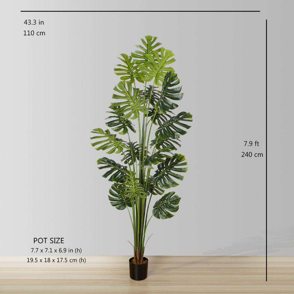 Plante en pot Monstera artificielle Rita (plusieurs tailles)