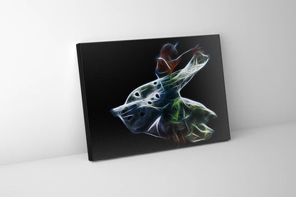 Wall Art Abstract Wall Art-Rumi-Canvas Printed