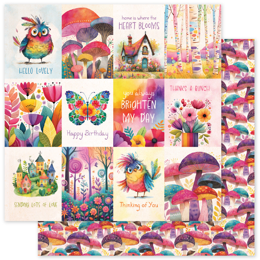 Rainbow Village 12x12 Paper Collection 35487